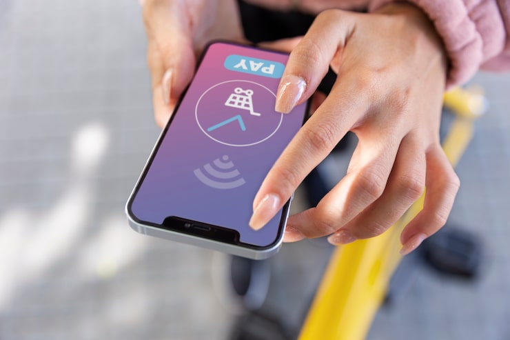 Squircleflop App auf einem Smartphone